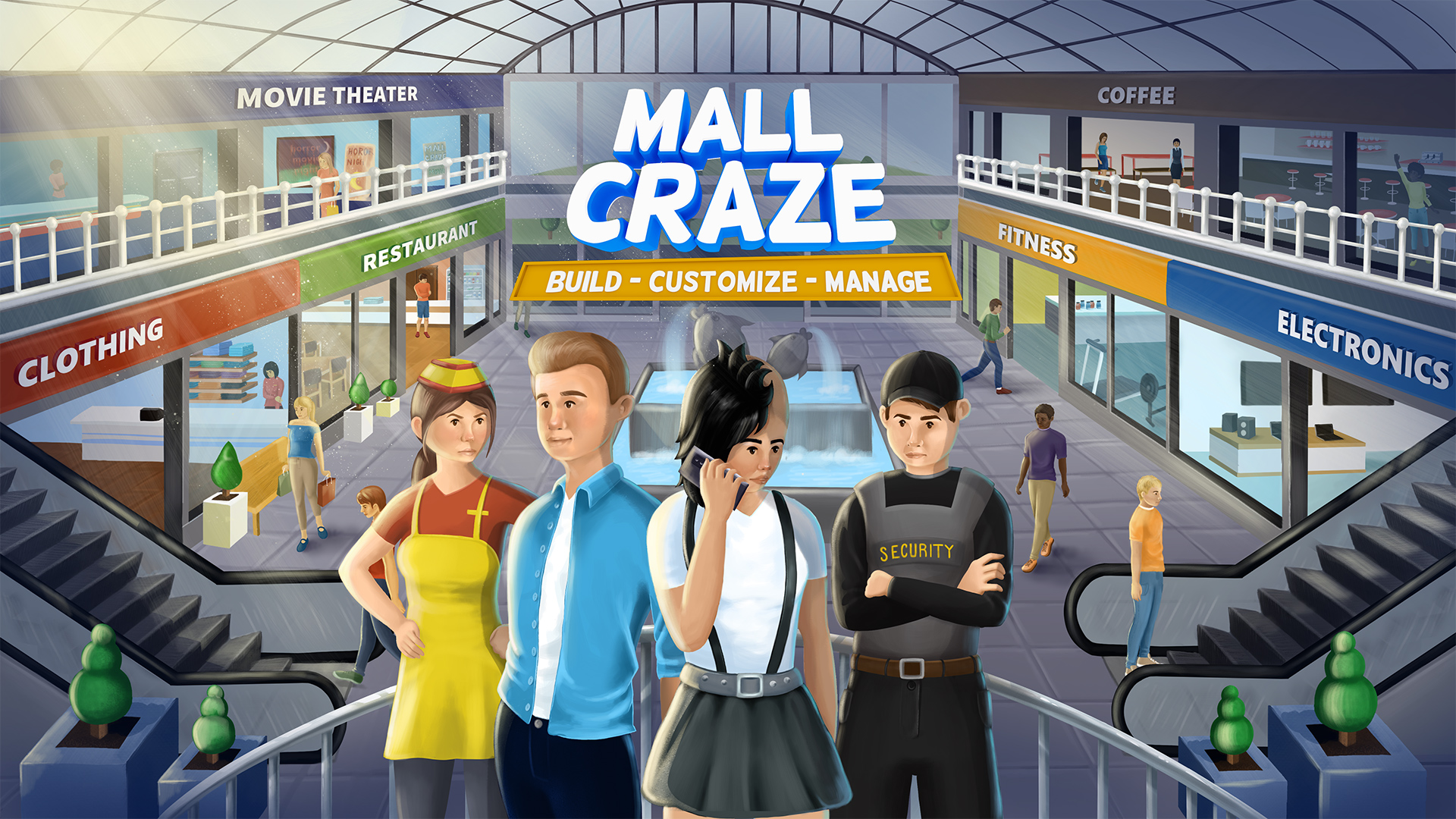 Shopping Mall Tycoon 🕹️ Play on CrazyGames